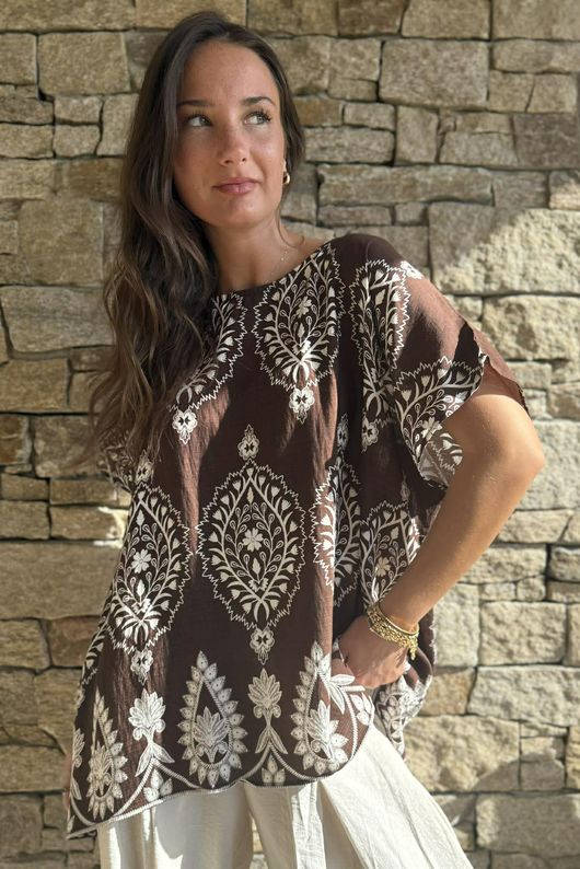 Yara Morrocan Box Top Chocolate